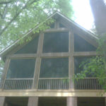 Screen porch enclosure