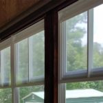 Ezebreeze windows are on a track system so you can utilize more of your window screen