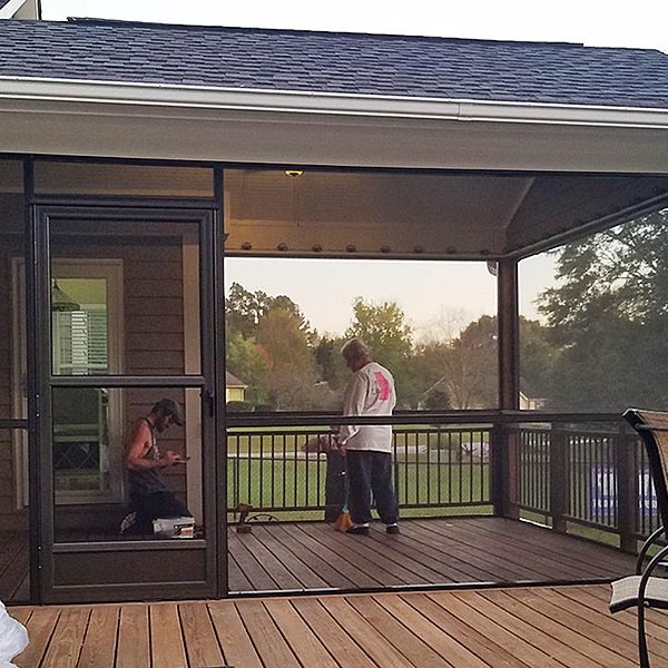 Window Screen Installation-Porch Enclosures | Nelson Aluminum Products ...